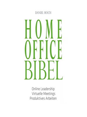 cover image of Home Office Bibel